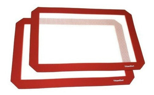 2 X Almohadilla Antiadherente De Silicona 12 X 8,5 Pulgadas