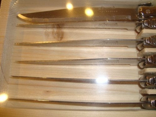 Juego De Cuchillos Para Carne Jean Dubost Laguiole