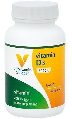 Vitamina D3 5000iu Softgel, Apoya La Salud