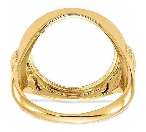 Anillo De Oro Amarillo De 14k 1/10