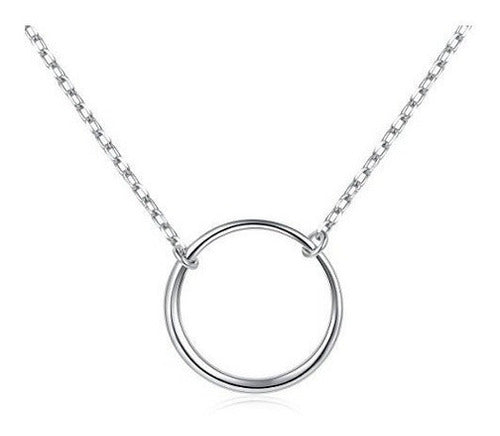 Collar de plata esterlina