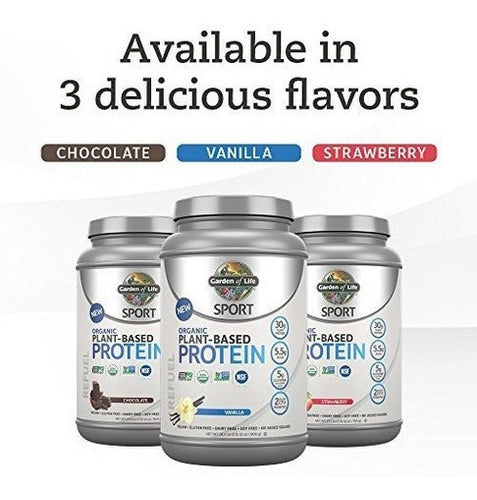 Proteína Vegetal A Base De Plantas De Garden Of Life Sport