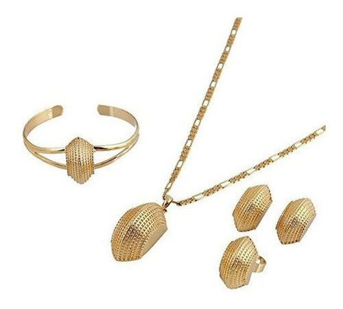 Conjuntos De Joyería De Cruz Etíope Conjunto