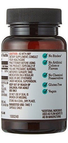 Vitamina D2 2000 Iu, Vegan, 65 Cápsulas,