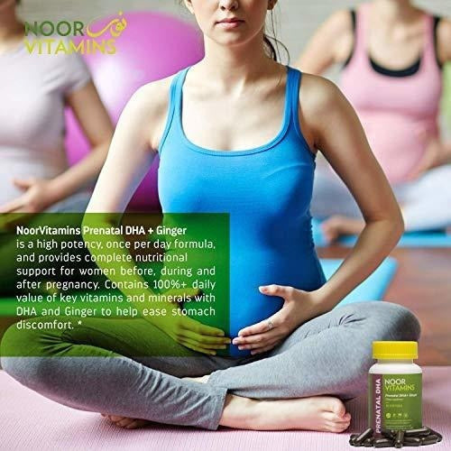 Vitaminas prenatales con DHA 30 Cápsulas Blandas