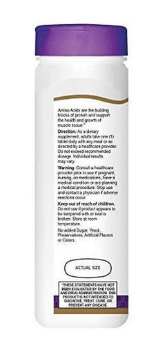 Tabletas diarias de aminoácidos del siglo XXI 120 unidades