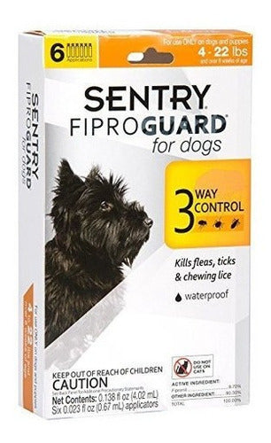 Tópico anti pulgas y garrapatas para perros