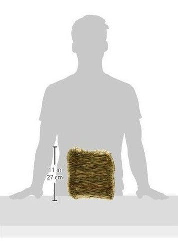 Cama Para Mascotas Tejida De Hierba De Peter