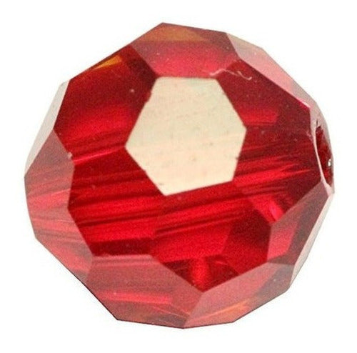 50 Unids 8 Mm Adabele Granos Austríacos De Cristal Redondo