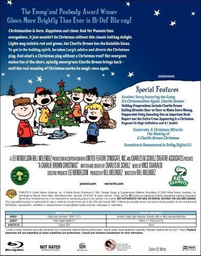 Una Navidad De Charlie Brown (blu-ray)