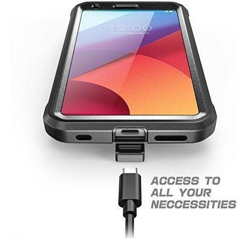 Estuche Lg G6 Supcase Estuche De Funda Resistente De Cuerpo