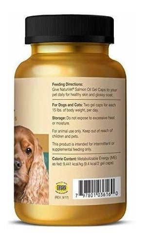 Alimento Perro - Piel Y Capa De Aceite De Salmón - 120 Cáp