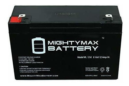 Battery Ml12-6 .250tt - 6v 12ah Razor Bumper