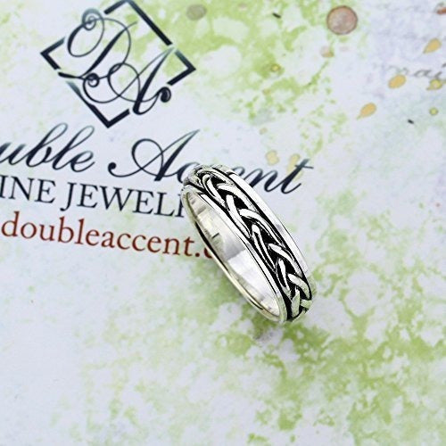 Anillo De Boda Y Anillo De Compromiso De Plata Esterlina