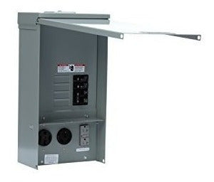 Panel De Toma De Corriente Temporal