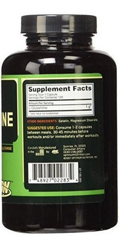 Cápsulas De Recuperación Muscular L-glutamina De Nutrición