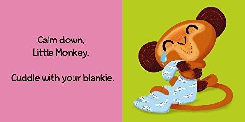 LIbro infantil de El Pequeño Mono Se Calma (hola Genio)