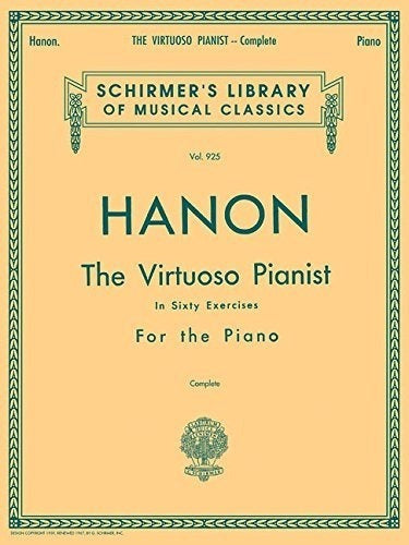 Hanon: El Virtuoso Pianista En Sesenta Ejercicios- LIBRO