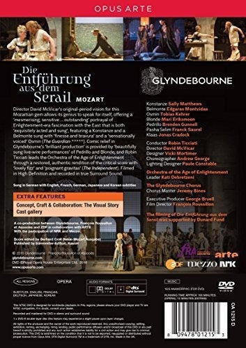 Mozart: El Secuestro Del Serrallo