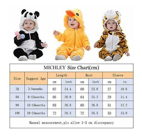 Disfraz Winter and Autumn Flannel Jumpsuit Animal