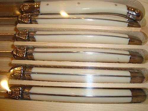 Juego De Cuchillos Para Carne Jean Dubost Laguiole