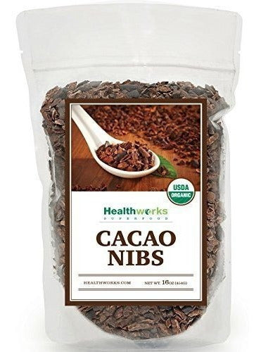 Pepitas De Cacao Healthworks Orgánicas, 1 Lb