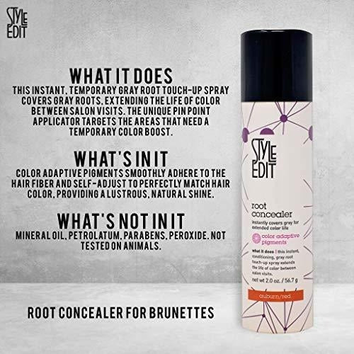 Spray de retoque Cubre al instante las raíces grises