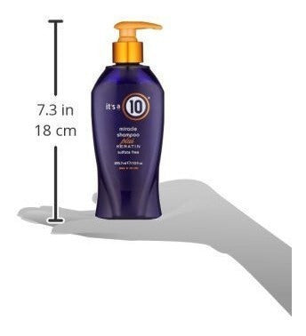 Shampoo Plus Keratin de 10 Oz