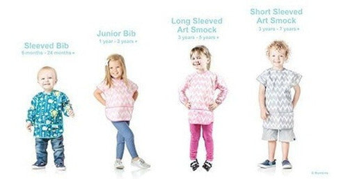 Babero para bebés pequeños Bumkins, Babero Impermeable