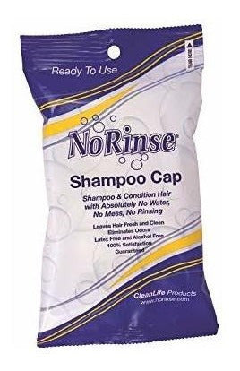 champú y condición del cabello sin agua o enjuague