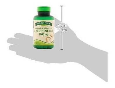 Suplemento De L-arginina De Nature's Truth, 50 Unidades