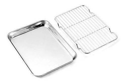 Hojas Para Hornear Y Juego De Rejillas, Bandeja