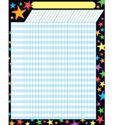 Tabla De Incentivos De Gel Stars