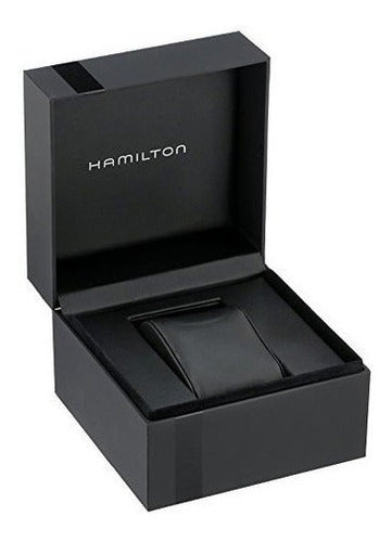 Reloj con esfera negra para hombre