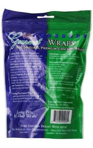Loving Pets All Natural Premium Envolturas De Manzana Y
