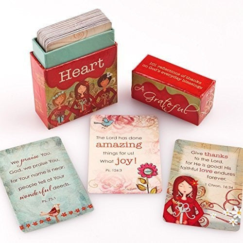 Tarjetas De Agradecimiento Un Corazón Agradecido - Una