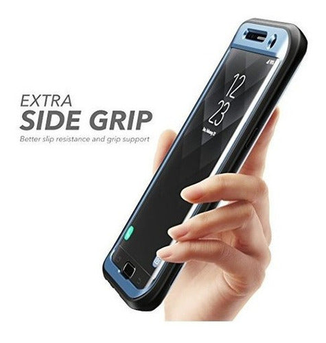 funda robusta con protector para pantalla para teléfono