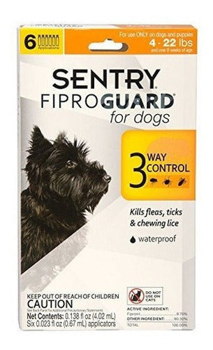 Tópico anti pulgas y garrapatas para perros