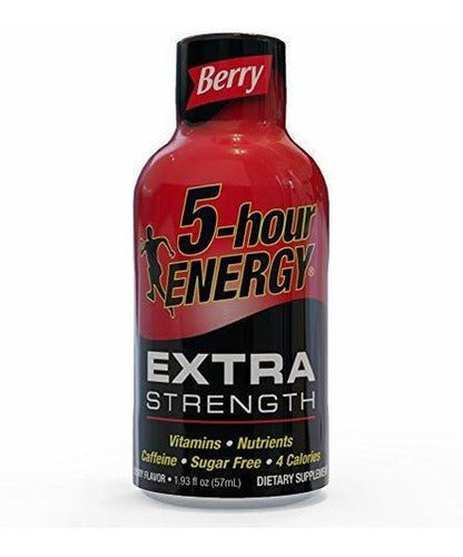 Suplemento Energético Extra Fuerte De 5 Horas, de Baya