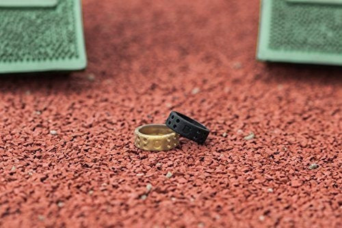 Anillo De Silicona Perforada Misty Rose Para Mujer, Talla