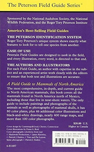Guía De Peterson Field Para Los Mamíferos De América