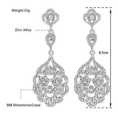 Aretes Pendientes Colgantes De Lágrima