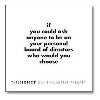 Tabletopics Terapia Hágalo usted mismo: Preguntas Para Comenzar