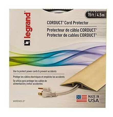 Legrand - Protector de cable para piso de corducto Wiremold Cdbk-15