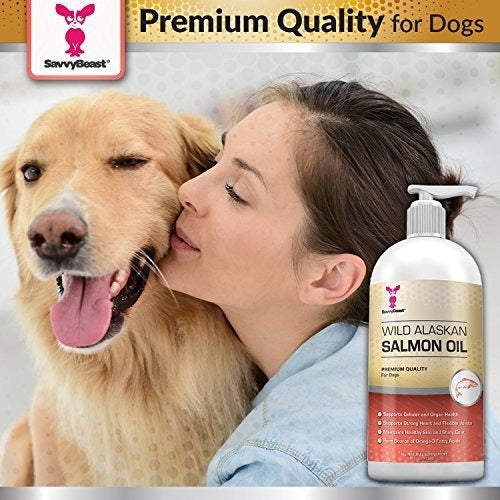 Aceite De Salmón Salvaje De Alaska Para Perros Gatos