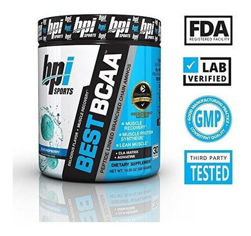 Aminoácidos de cadena ramificada Frambuesa Azul, 10.58 Onza