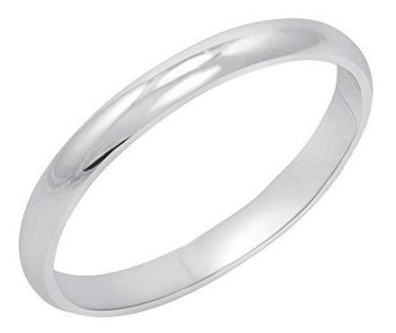 anillo De Boda En Oro Blanco