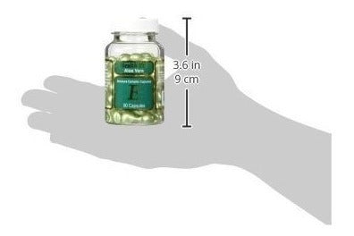 Aceite de Aloe Vera y Vitamina E con 90 Cápsulas
