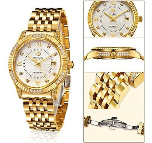 Reloj de oro de 18 quilates para hombre