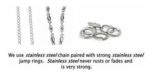 Collar De Cuentas Huecas Ocultas